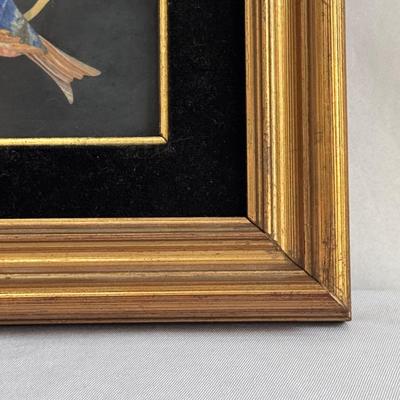 Framed Bird Stone Mosaic (GB-DZ)