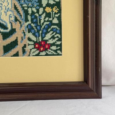 Unicorn in Captivity Framed Needlepoint (GB-DZ)