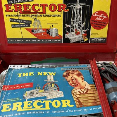 Vintage erector set