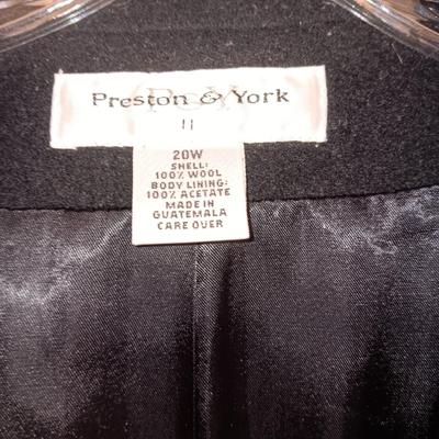 LADIES WOOL AND TRENCH COAT STYLE COATS
