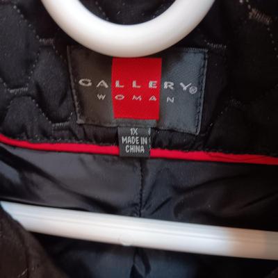 LADIES WOOL WRAP AND LIGHT JACKET SIZE 1X