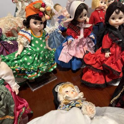 Madame Alexander small dolls of the world