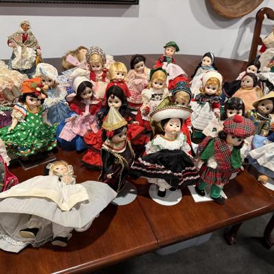Madame Alexander small dolls of the world