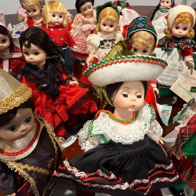 Madame Alexander small dolls of the world