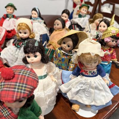 Madame Alexander small dolls of the world