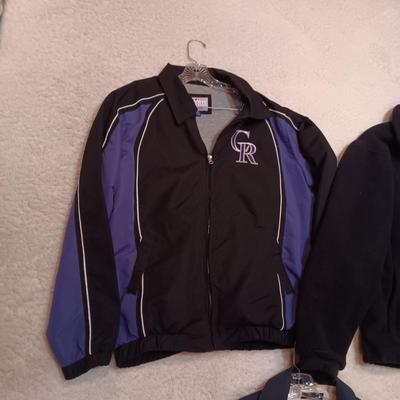 MEN'S COLORADO ROCKIES, CABELA'S & NAUTICA JACKETS SIZE LARGE