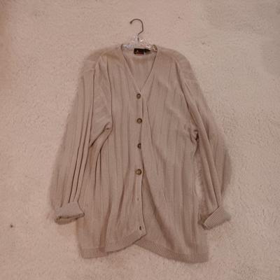 LADIES LL BEAN JACKET (1X) AND LIZ SPORT SWEATER (L)