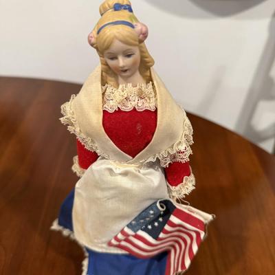 Three miscellaneous dolls