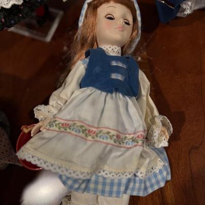 Three miscellaneous dolls