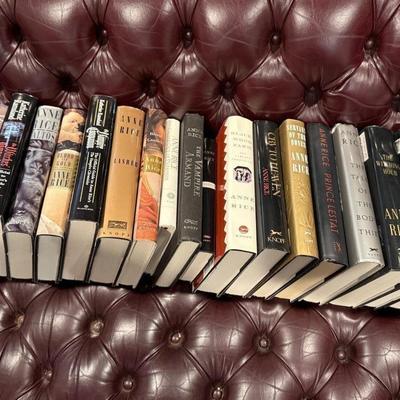 Lot of mostly Ann Rice books