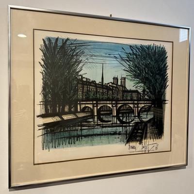 Four Bernard Buffet signed artwork