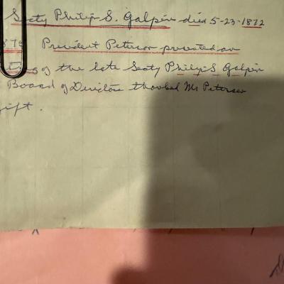 Possible Durrie portrait of honorable Philip S. Galpin