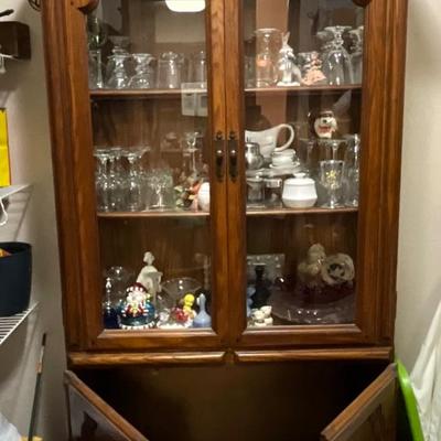 China Hutch, contents not included