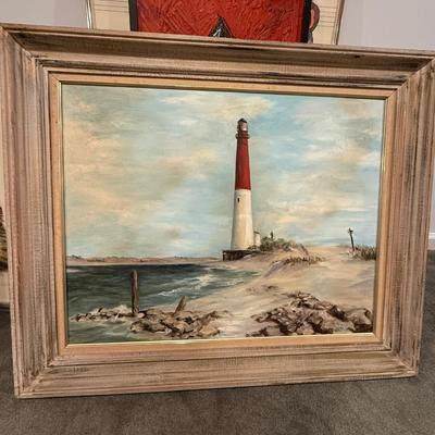 Lighthouse art by Alice Childs