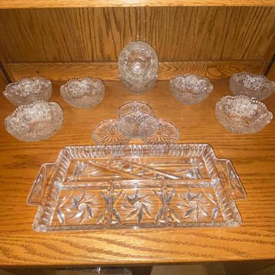 GLASS DINNERWARE DISHES
