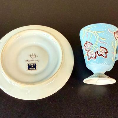 Vintage Ardalt Japanese Lenwile Moriage Demitasse Cup and Saucer