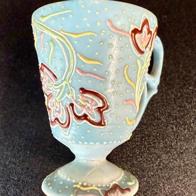 Vintage Ardalt Japanese Lenwile Moriage Demitasse Cup and Saucer