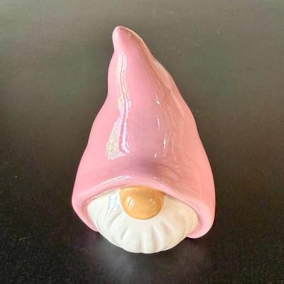 Ceramic Garden Gnome Head