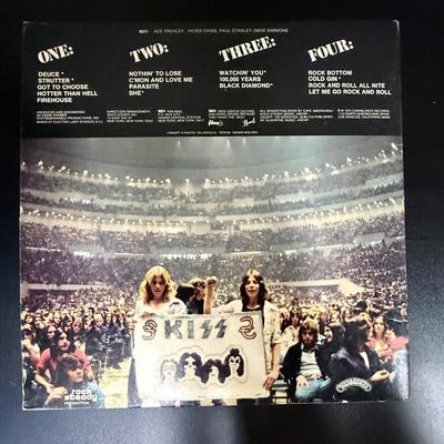 Vintage Pair of KISS Albums