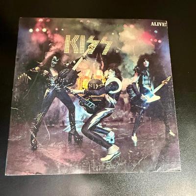 Vintage Pair of KISS Albums