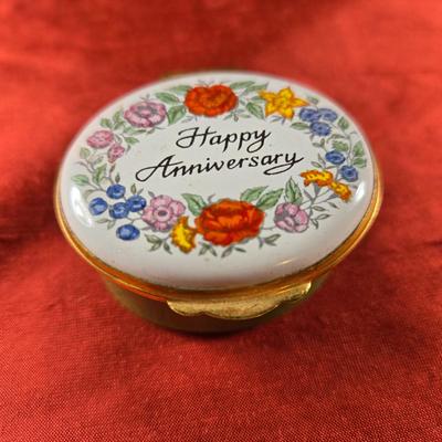 Happy Anniversary Limoges Box - England