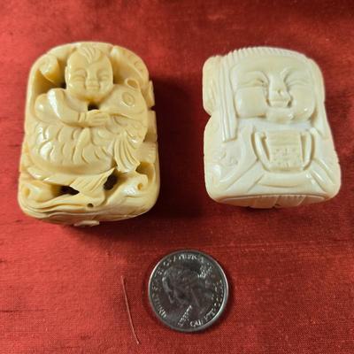 Pair of Netsukis