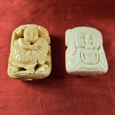 Pair of Netsukis