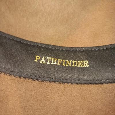MEN'S STETSON GOLF HAT AND A BAILEY FELT WESTERN STYLE HAT SIZE SMALL