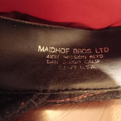 SHANDON HEADWEAR WOOL FLAT CAP WOVEN IN IRELAND AND THE OTHER IS MADE IN GREECE