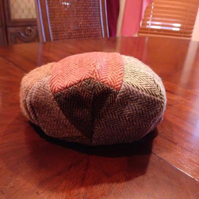 SHANDON HEADWEAR WOOL FLAT CAP WOVEN IN IRELAND AND THE OTHER IS MADE IN GREECE
