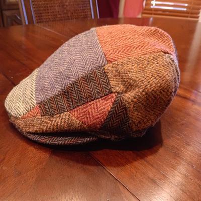 SHANDON HEADWEAR WOOL FLAT CAP WOVEN IN IRELAND AND THE OTHER IS MADE IN GREECE