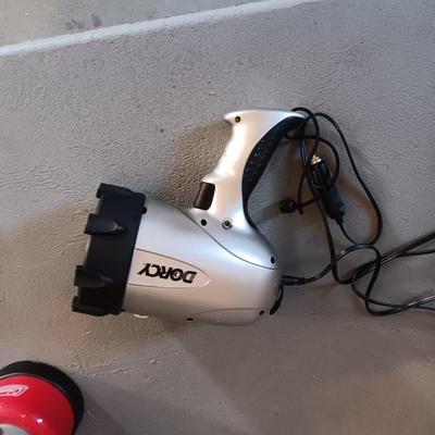 BATTERY OPERATED COLEMAN LANTERN & A RECHARGEABLE FLASHLIGHT