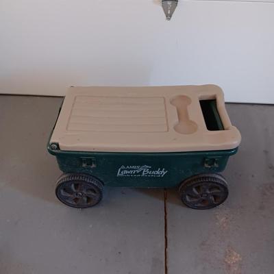 AMES LAWN BUDDY WITH GARDENING TOOLS