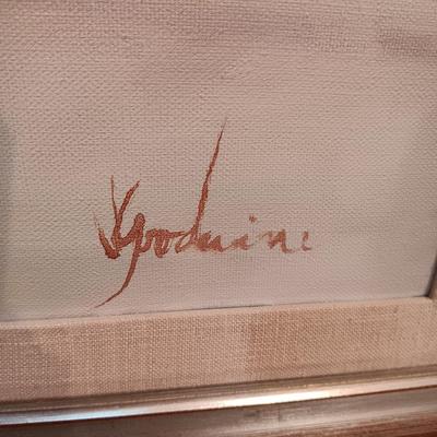 OIL ON CANVAS SIGNED GOODWINE
