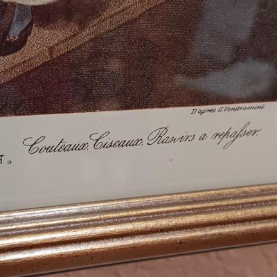 "CRIES OF LONDON" PAINTED BY F WHEATLEY / D'APRES VENDRAMINI PLATE 13 & 6 FRAMED PRINTS