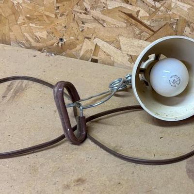 Grinder Attached to Table