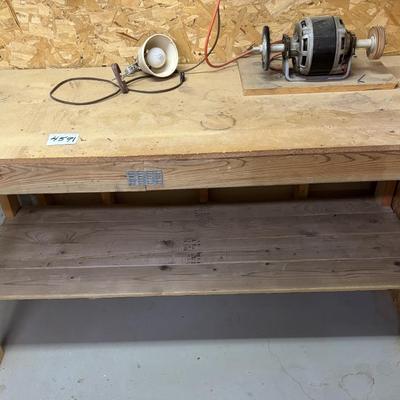 Grinder Attached to Table