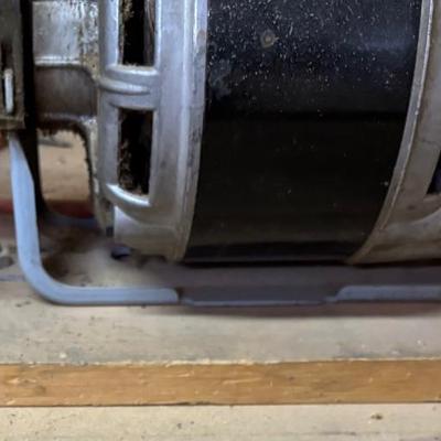 Grinder Attached to Table