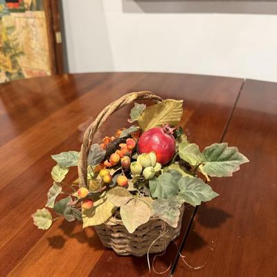 Two pretty faux flower arrangements