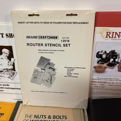Craftsman Router Stencil Set and More