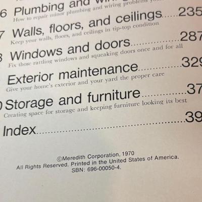 Vintage Handyman’s Book