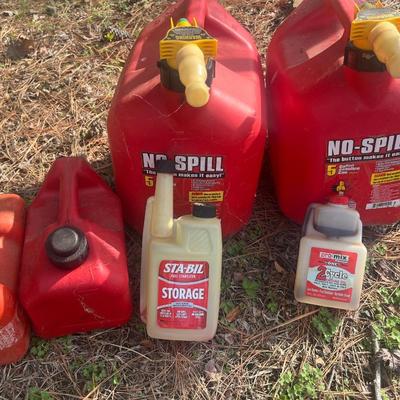 Gas Cans Lot