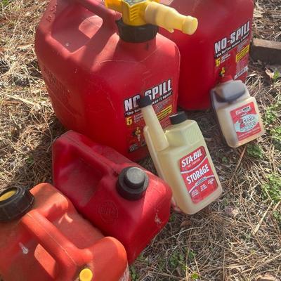 Gas Cans Lot
