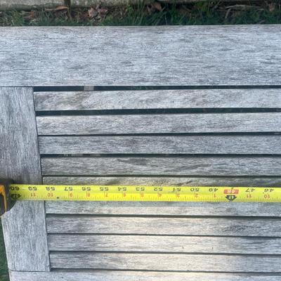Wood Patio Benches End Tables