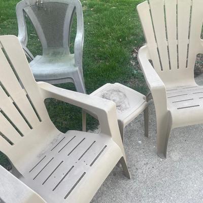Outdoor Chairs - Plastic