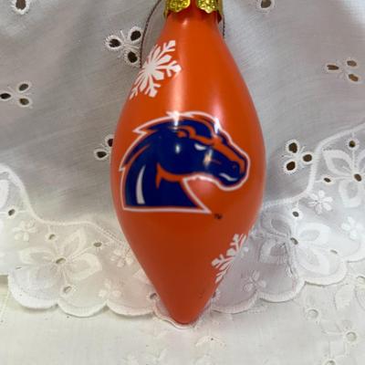 LOT OF 3 BSU ORNAMENTS