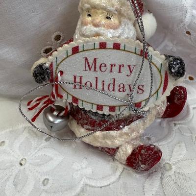 LOT OF 2 Christmas ornament