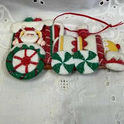 LOT OF 2 Christmas ornament