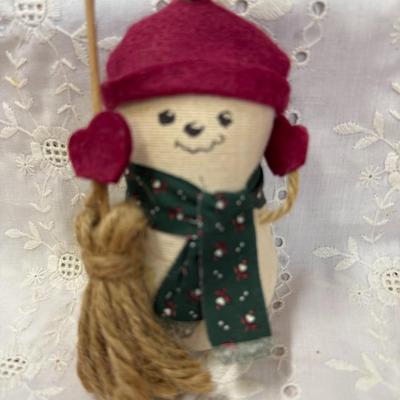 Lot of 3 snowman plush
