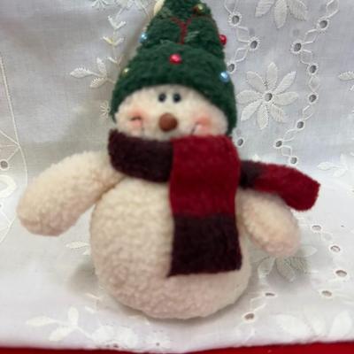 Lot of 3 snowman plush